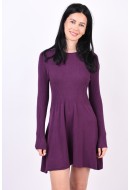 Dress Only Onlalma O-Neck Italian Plum